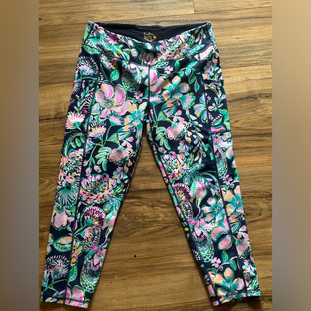 lilly pulitzer luxletic high waist crop leggings
